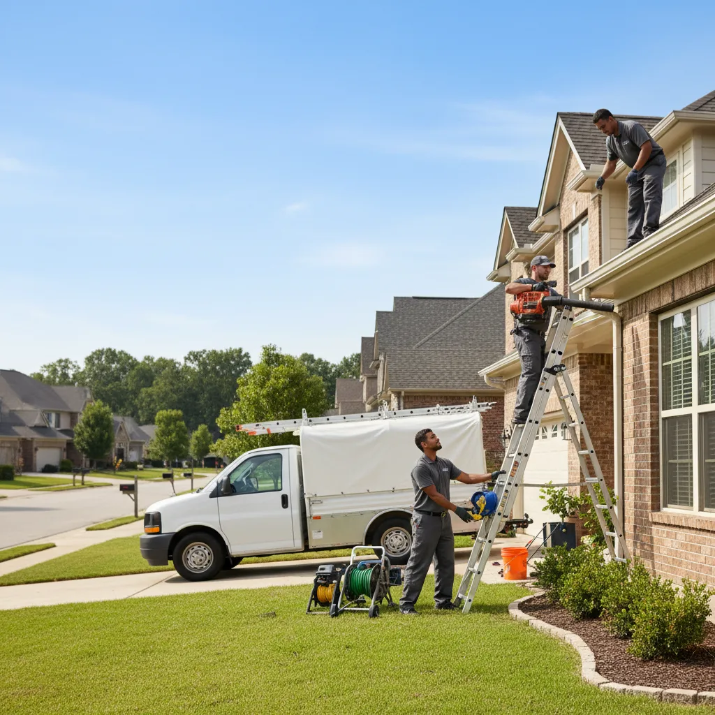 Home Gutter Service in Newcastle, TX near me